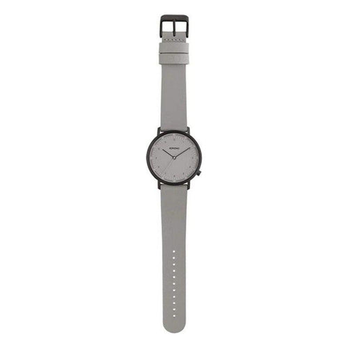 Load image into Gallery viewer, Komono KOM-W4054 Men&#39;s Grey Leather Watch Strap Replacement
