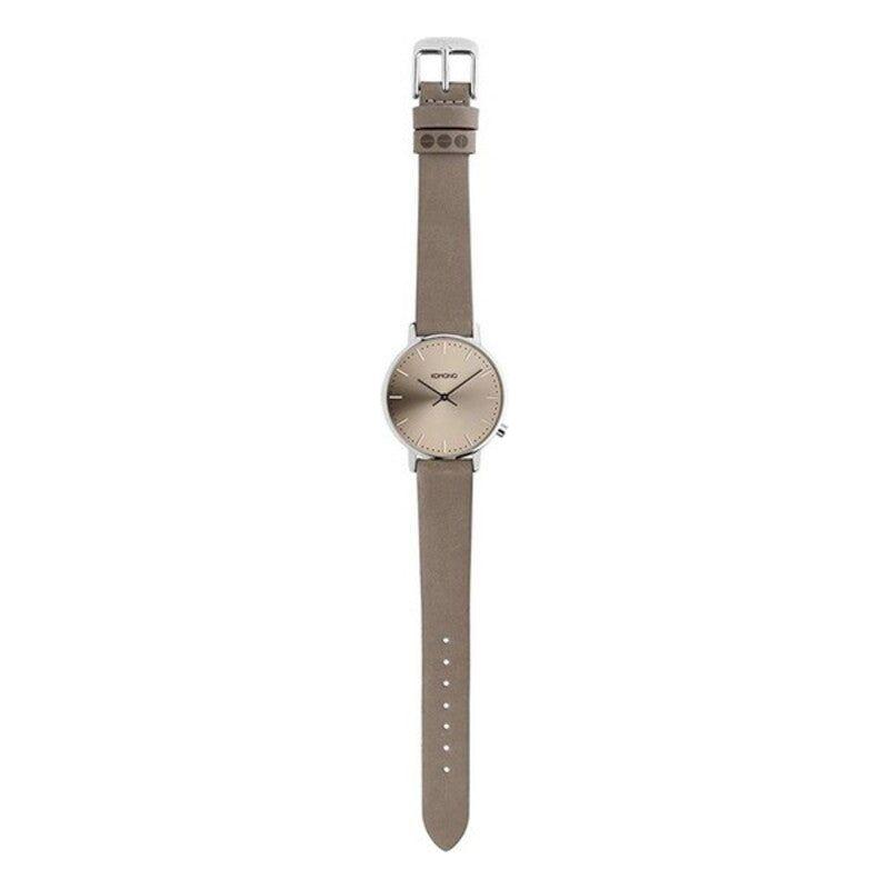 Komono Unisex Quartz Watch KOM-W4102, Brown Silver, Ø 36 mm