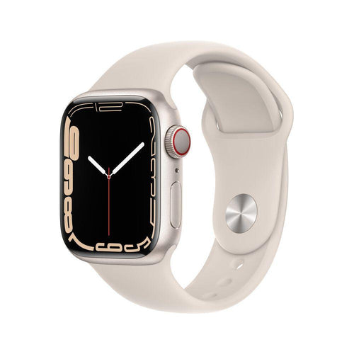 Load image into Gallery viewer, Elegant Beige Smartwatch - Apple Watch Series 7 (Model Number: AW7-BGE)
