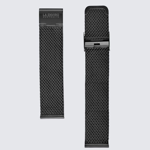 Load image into Gallery viewer, Black Mesh Wrist Strap | 20MM-0
