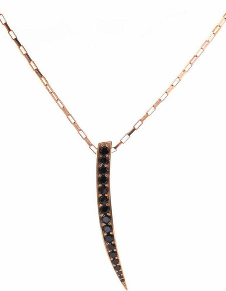 Ladies'Necklace Sif Jakobs P1012-BK-RG (25 cm)-0