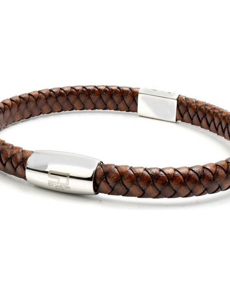 Ladies'Bracelet Sif Jakobs BR28681AC-BR-21 Brown Leather (21 cm)-0