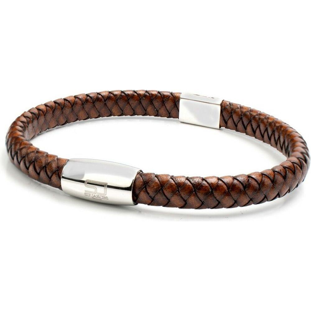 Ladies'Bracelet Sif Jakobs BR28681AC-BR-21 Brown Leather (21 cm)-0