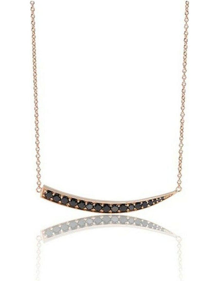 Ladies' Necklace Sif Jakobs C1012-BK-RG 45 cm-0