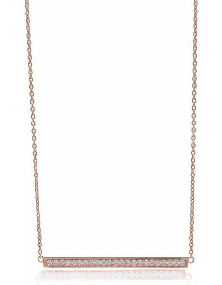Ladies'Necklace Sif Jakobs C1013-CZ-RG (35 cm)-0