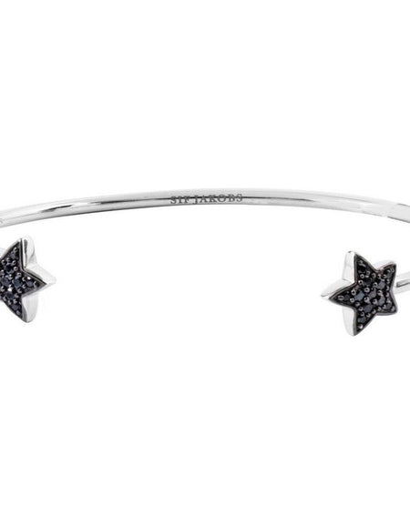 Ladies'Bracelet Sif Jakobs BG1777-BK Grey Sterling silver (16 cm)-0