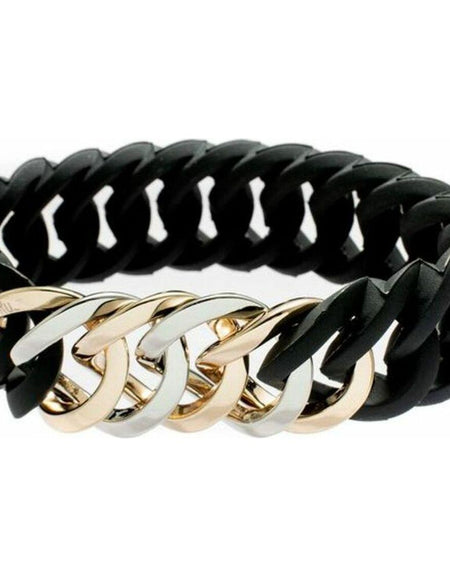 Bracelet TheRubz 100178 Black Grey Silicone Stainless steel Steel/Silicone-1