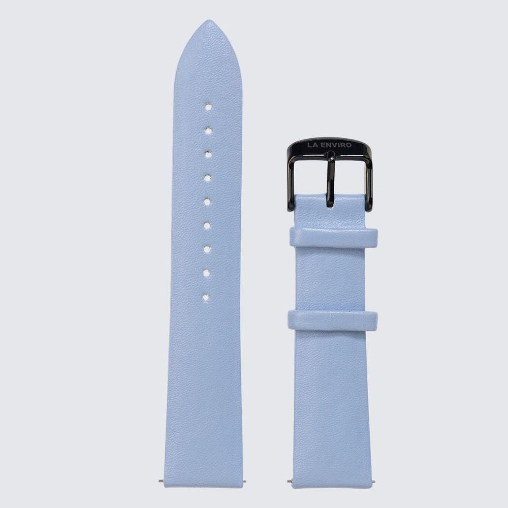Sky Vegan Leather Unstitched Strap | 20MM-0
