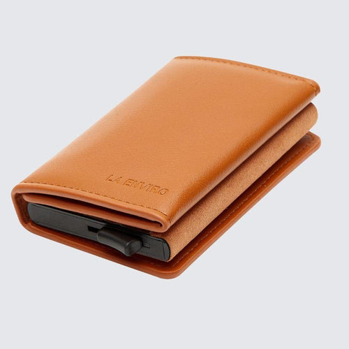 Load image into Gallery viewer, LEURA 2.0 Unisex  Wallet I Tan-0
