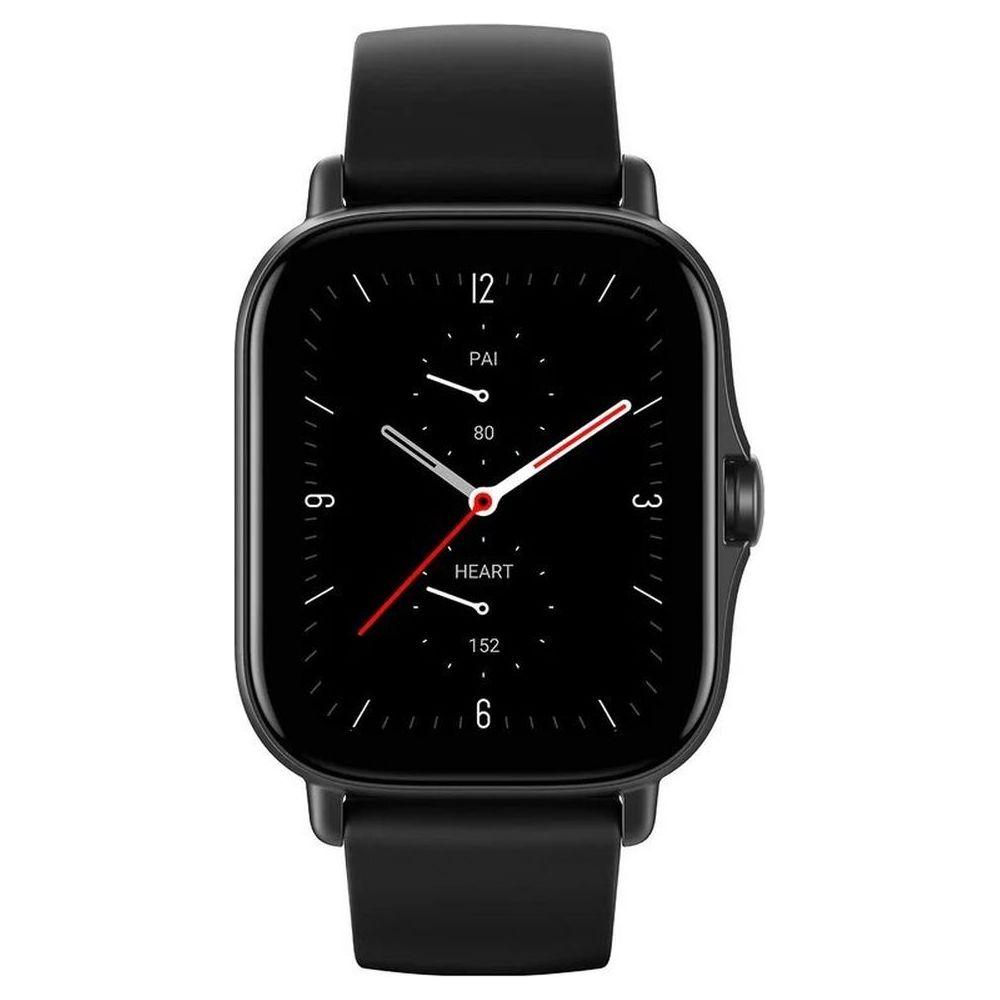 Amazfit GTS 2e Smartwatch - Unisex, AMOLED, Model Number: 1.65", Black