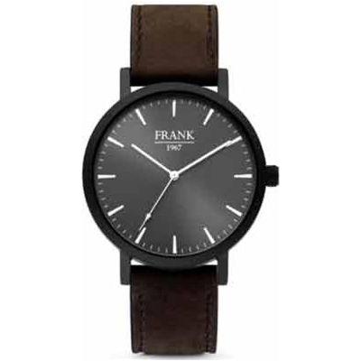 Frank 1967 Orologi Men's Mod. 7FW-0011 Stainless Steel Chronograph Watch - Black