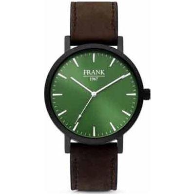 Frank 1967 Orologi Men's Mod. 7FW-0012 Stainless Steel Chronograph Watch - Black