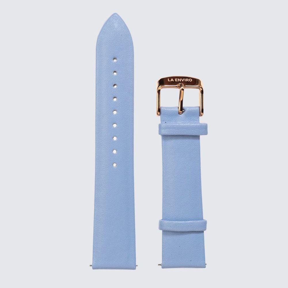 Sky Vegan Leather Unstitched Strap | 20MM-1