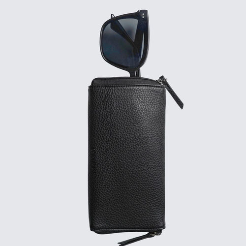 Load image into Gallery viewer, EDEN Double Sided Glasses Case I Black-6
