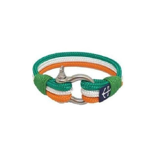 Load image into Gallery viewer, Ireland Flag Nautical Bracelet by Bran Marion-0
