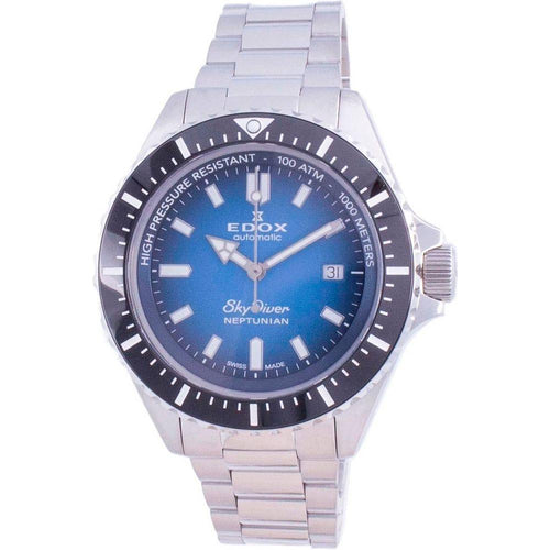 Load image into Gallery viewer, Neptune Explorer Stainless Steel Dive Watch NE1000 Men&#39;s Blue
