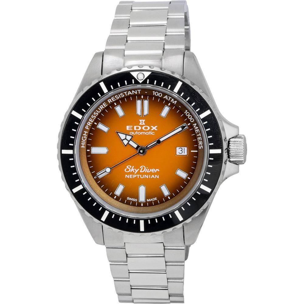 Neptune Adventure Men's Orange Dial Automatic Diver's Watch - Model NADW-1000M