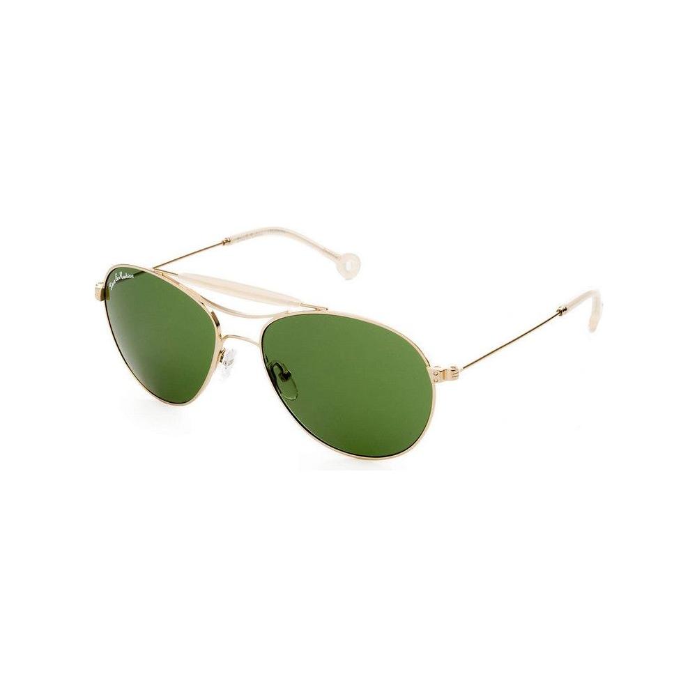 Unisex Sunglasses Hally & Son DH501S02 Golden