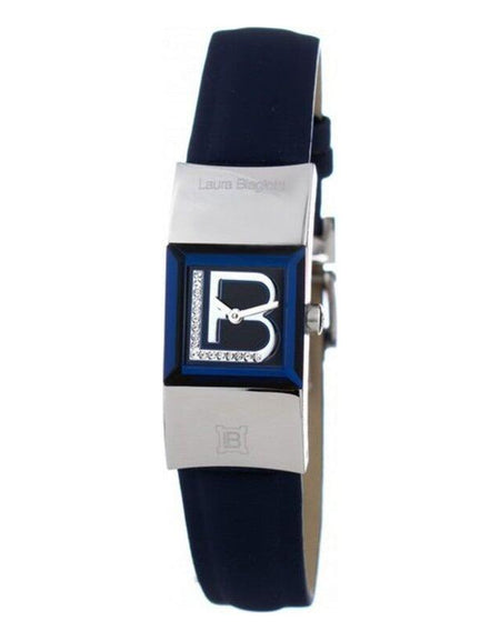Elegant Blue Leather Watch Strap Replacement for Women - Stylish and Sophisticated Timepiece Accessory