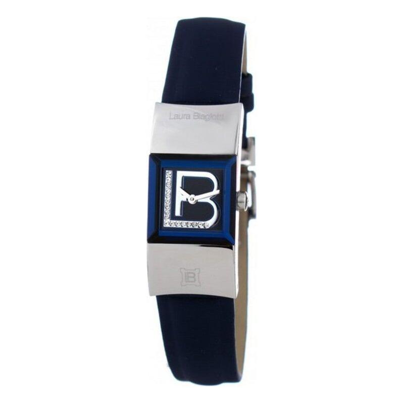 Elegant Blue Leather Watch Strap Replacement for Women - Stylish and Sophisticated Timepiece Accessory