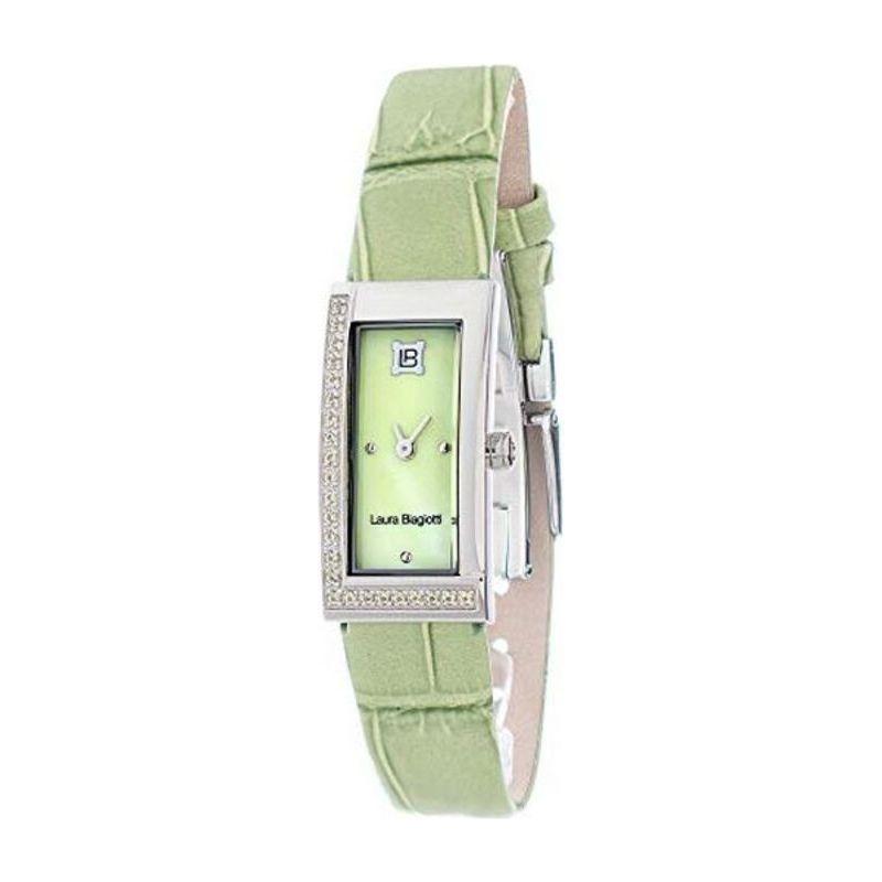 Laura Biagiotti LB0011S-04Z Women's Green Leather Watch Strap Replacement