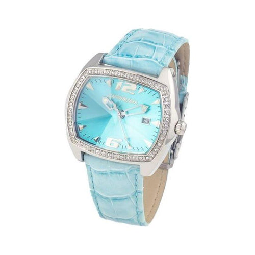 Load image into Gallery viewer, Chronotech CT2188LS-01 Women&#39;s Blue Leather Quartz Watch (40 mm)
