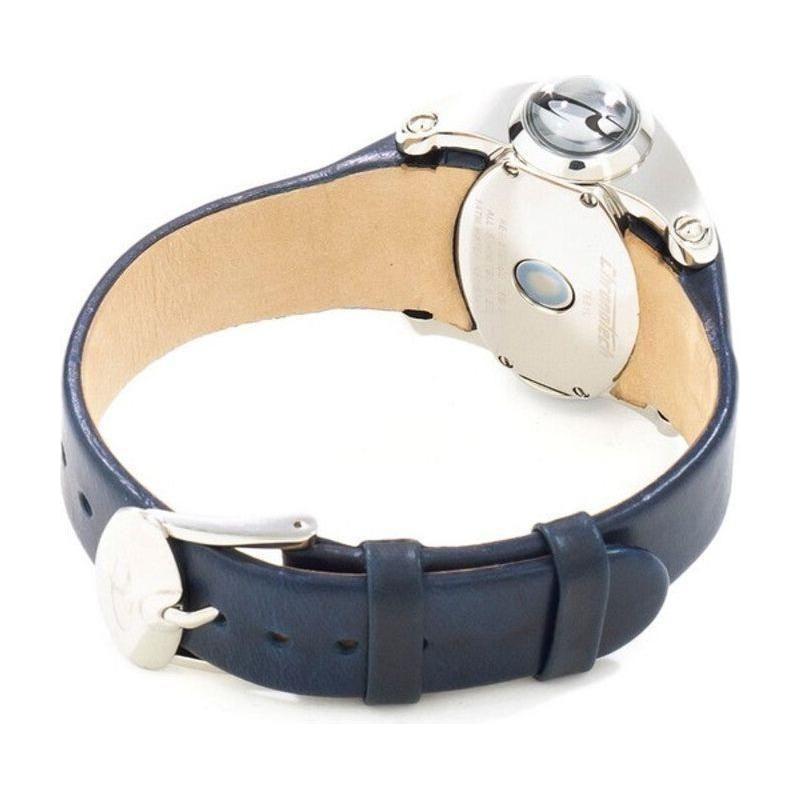Chronotech CT7681L-03 Women's Blue Leather Watch Strap Replacement (43mm)