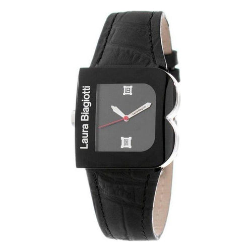 Load image into Gallery viewer, Elegant Black Leather Watch Strap Replacement for Women - Ø 33 mm

