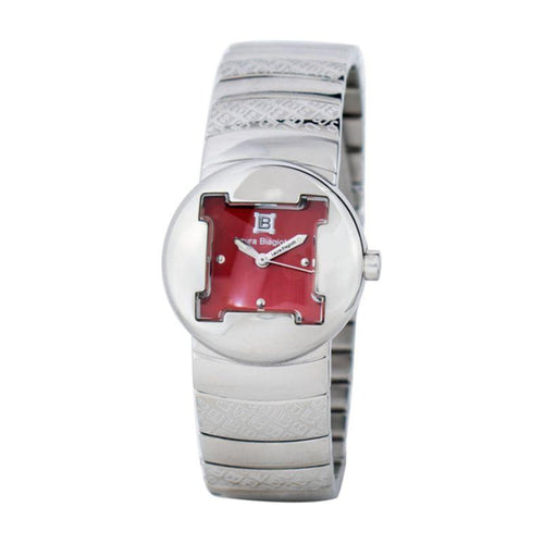 Load image into Gallery viewer, Laura Biagiotti LB0050L-01M Women&#39;s Red Dial Stainless Steel Watch - Ø 28mm
