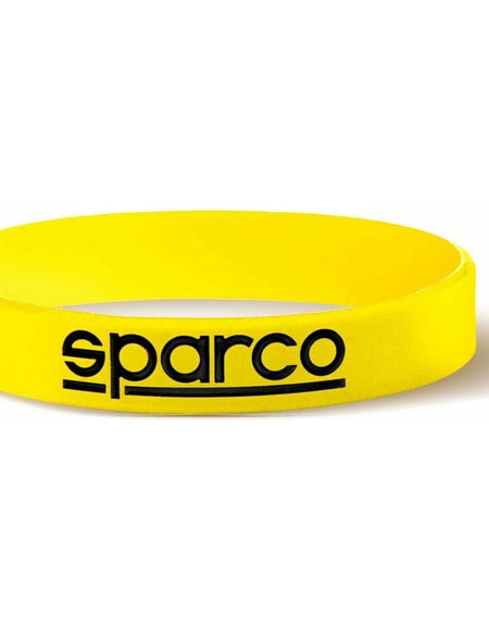 Bracelet Sparco Yellow Silicone 9 cm (One size) (10 Units)-0