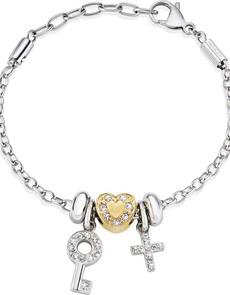 Ladies'Bracelet Morellato SCZ717 Grey Stainless steel (19 cm)-0