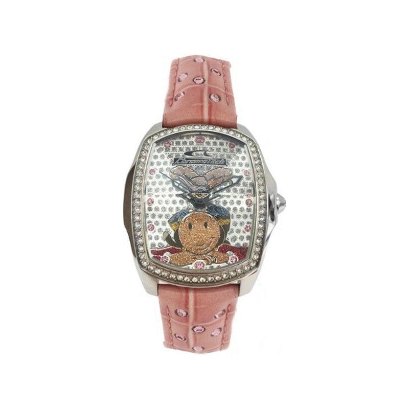 Elegant Pink Leather Watch Strap Replacement - Women's, Fashion Forward Design