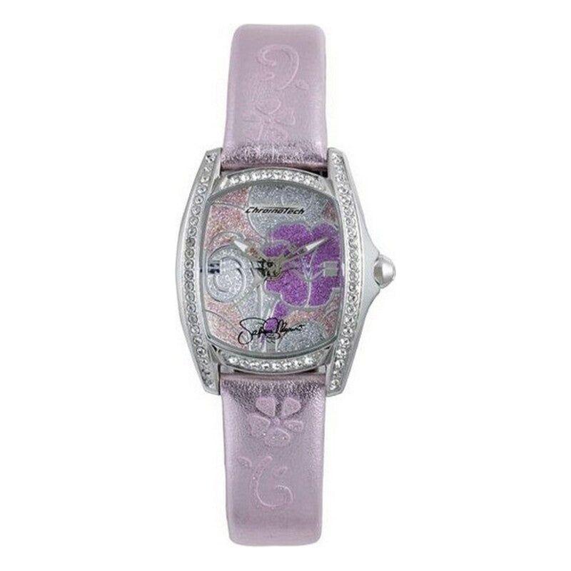 Elegant Essence: Women's Fashionably Pink Leather Watch - Model EEP30 - Rose Pink