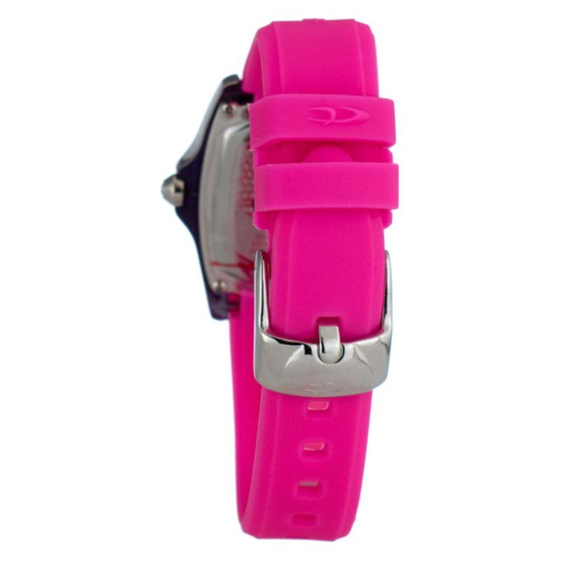 Aesthetica Women's Pink Rubber Strap Chronograph Watch (Model AT-31)
