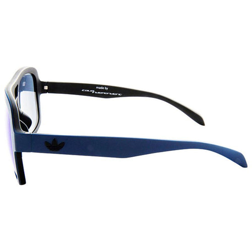 Load image into Gallery viewer, Adidas Originals Men&#39;s Aviator Sunglasses AOR011-021-009 - Blue Lenses, Dark Blue Frames
