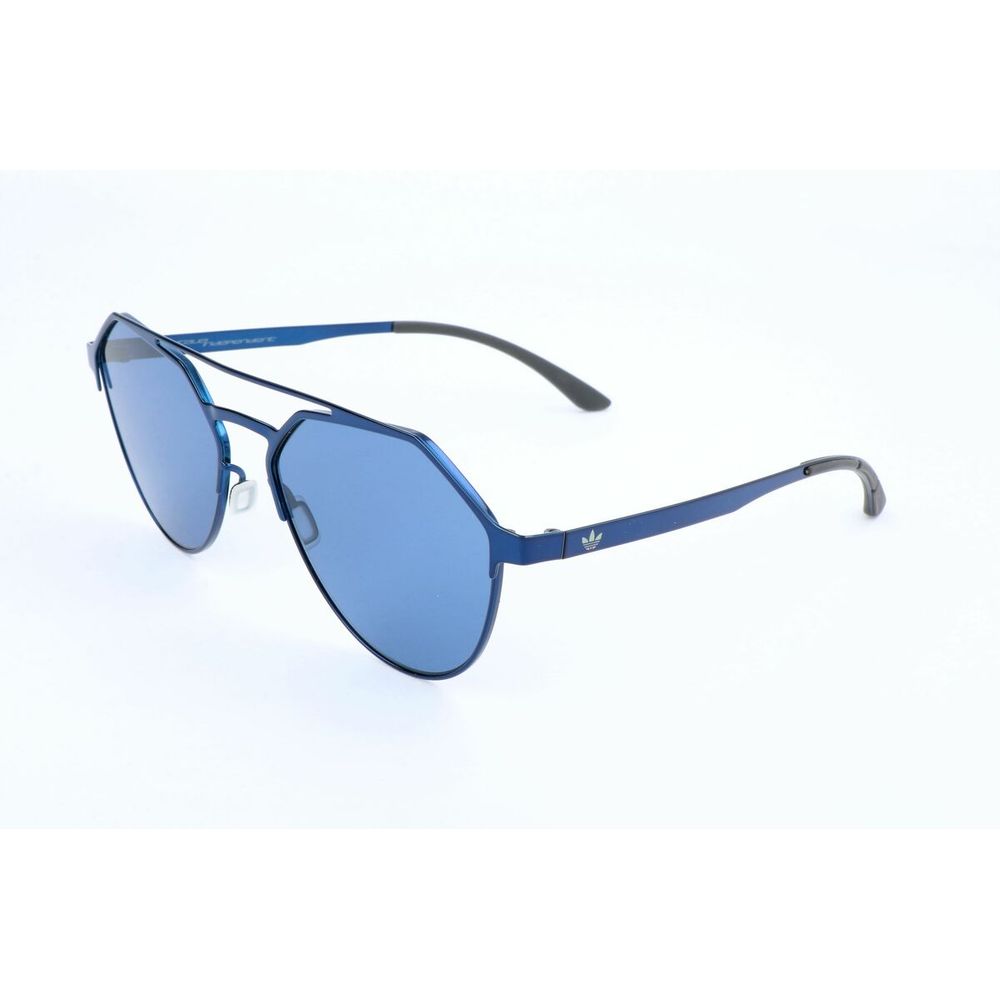 ADIDAS Men's Oval Blue Sunglasses AOM009-022-GLS (ø 57 mm)