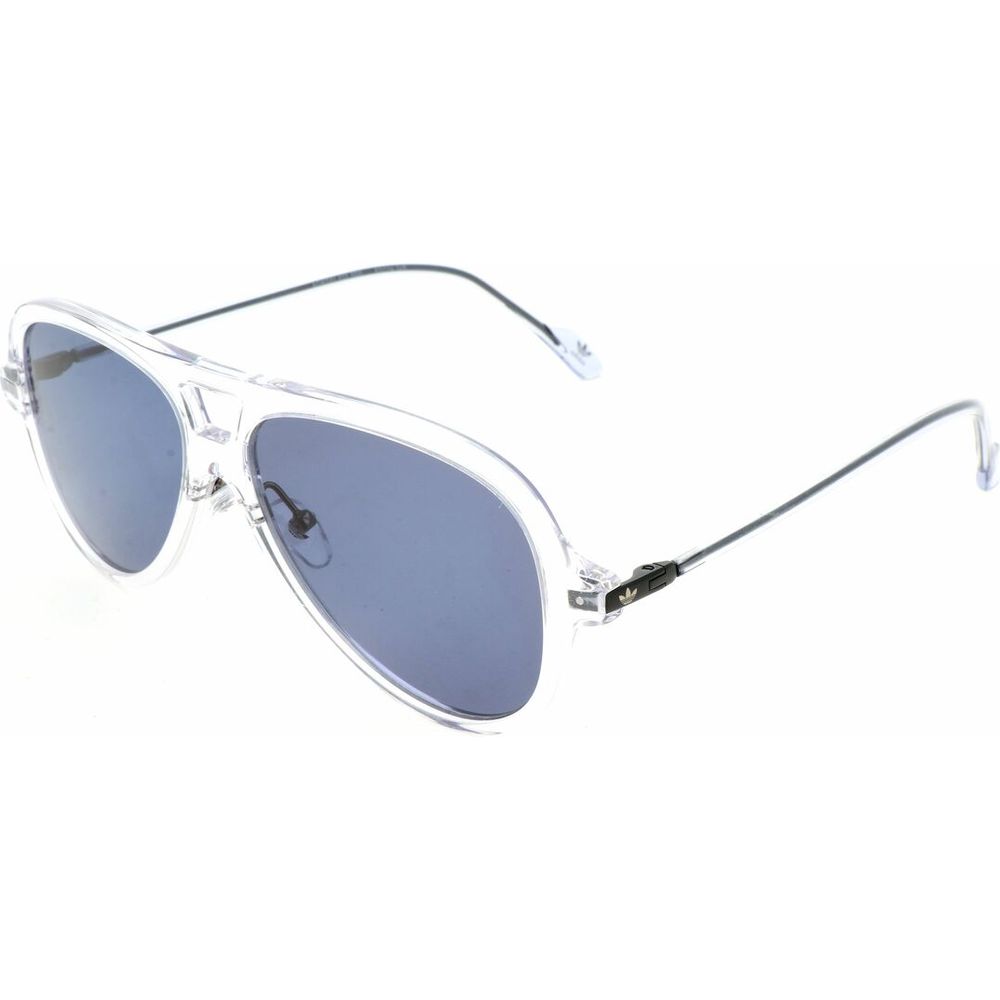 ADIDAS Men's Aviator Transparent/Grey Sunglasses AOK001-012-000 (ø 57 mm)