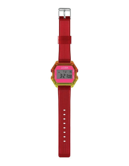 Formal Women's Red Silicone Watch Strap Replacement