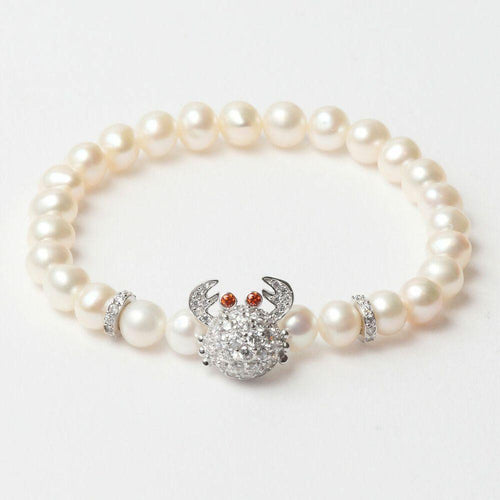 Load image into Gallery viewer, Ladies&#39;Bracelet Lancaster JLA-BR-CRAB-1-WH Silver White Sterling silver 16 mm-0
