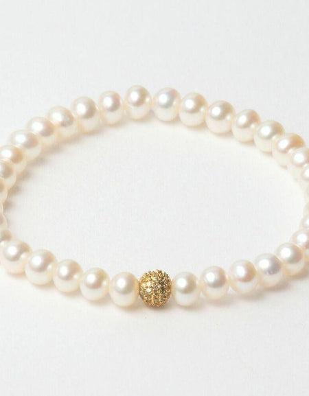 Ladies'Bracelet Lancaster JLA-BR-SB-6-WH Golden White Sterling silver 16 mm-0