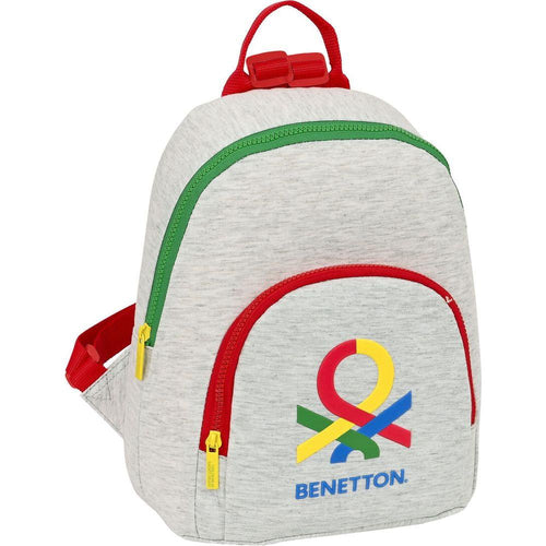 Load image into Gallery viewer, Casual Backpack Benetton Pop Grey 13 L-0
