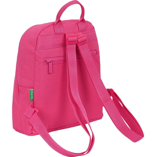 Load image into Gallery viewer, Casual Backpack Benetton Raspberry Fuchsia 13 L-3
