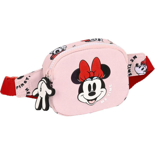 Load image into Gallery viewer, Belt Pouch Minnie Mouse Me time 14 x 11 x 4 cm Pink-0
