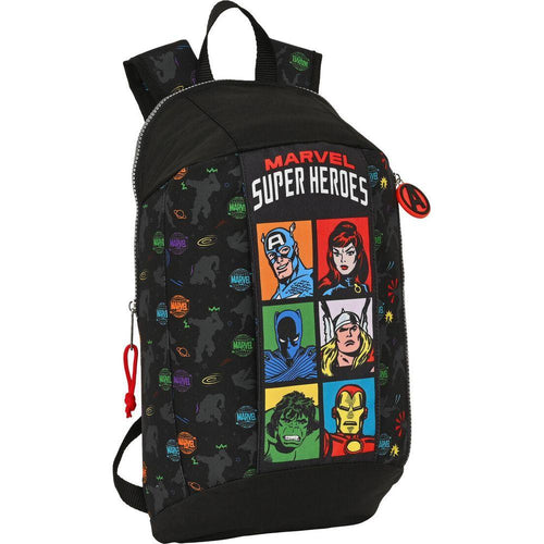 Load image into Gallery viewer, Casual Backpack The Avengers Super heroes Black 10 L-0
