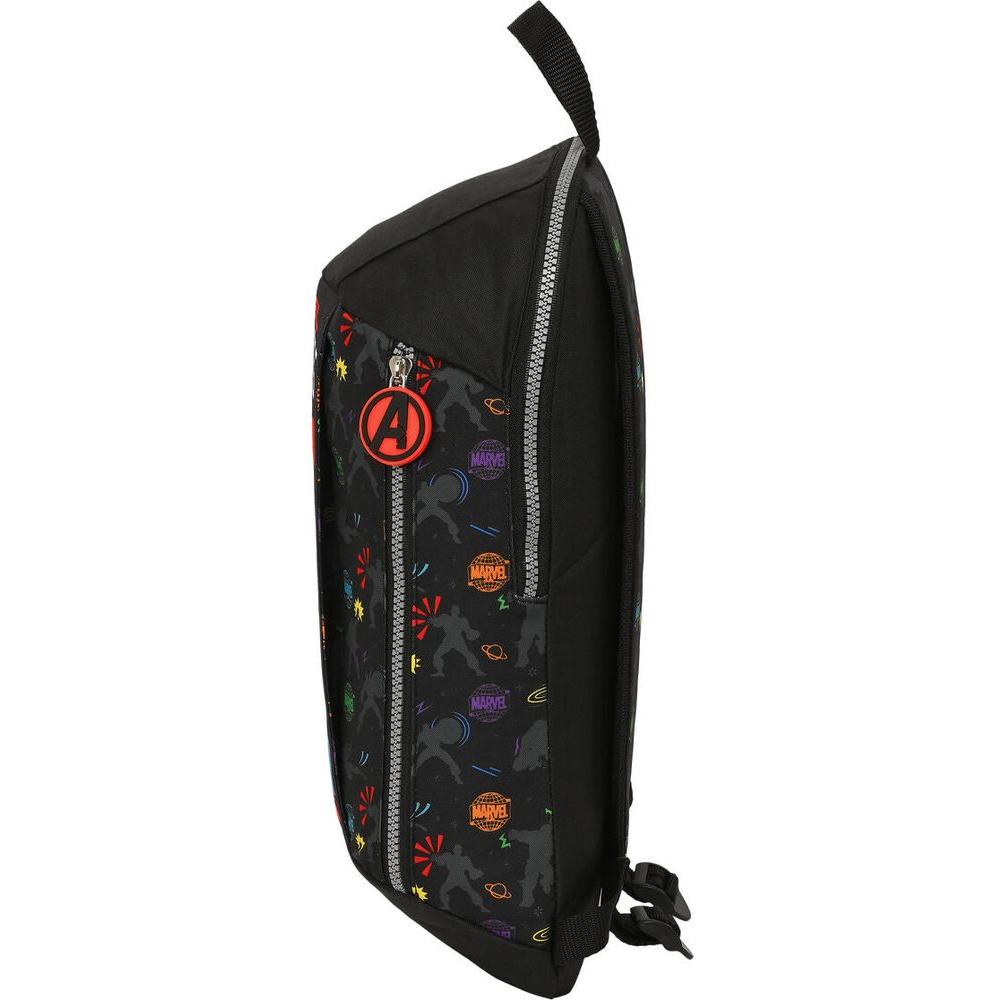 Casual Backpack The Avengers Super heroes Black 10 L-1