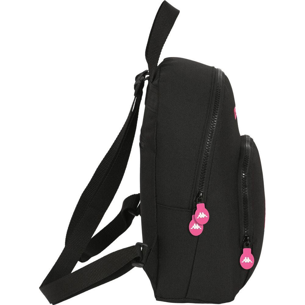 Casual Backpack Kappa Black and pink Black 13 L-1