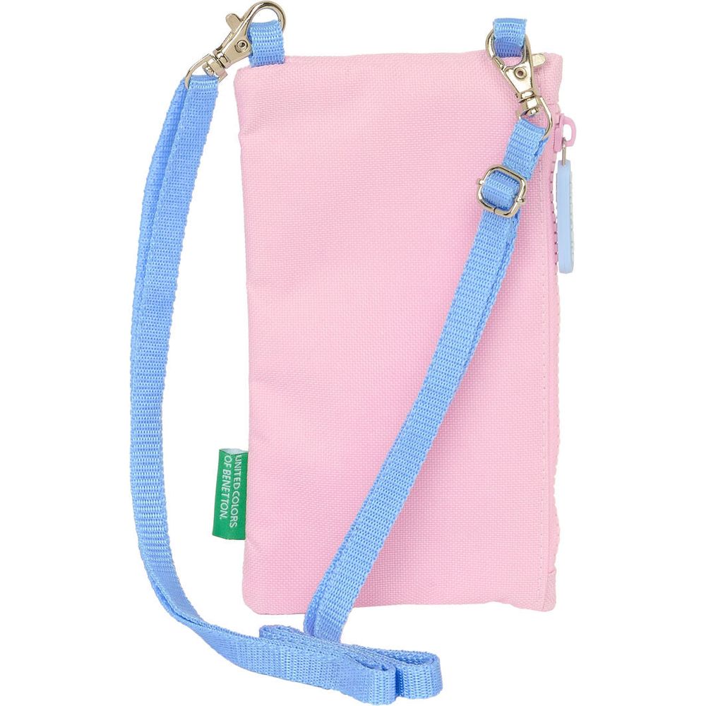 Purse Benetton Pink Mobile Bag Pink-1