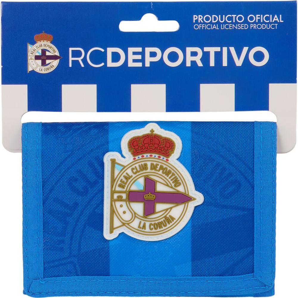 Purse R. C. Deportivo de La Coruña Blue 12.5 x 9.5 x 1 cm-0