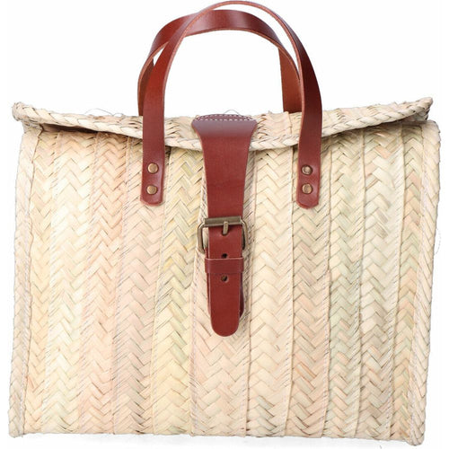 Load image into Gallery viewer, Briefcase EDM Milan Palm leaf Buckle Leather 32 x 26 cm-1

