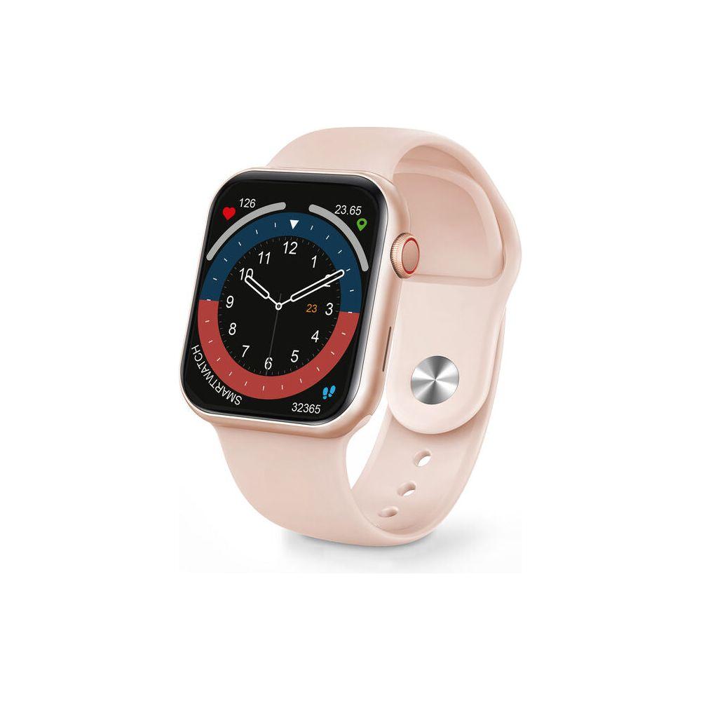 KSIX Urban 3 1.69" IPS Bluetooth Smartwatch - Model KSIX-U3-PG - Unisex Pink Golden